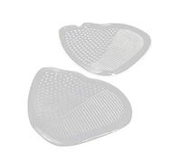 Lot de 2 coussinets de pied transparents élastiques pour talons hauts Semelle intérieure en gel antidérapant Coussinets de soulagement de la douleur pour homme et femme