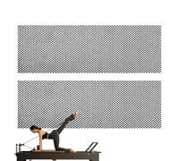 Lot de 2 coussinets de préhension de Pilates - Portable - Pliable et texturé - Tapis de réformateur de pilates antidérapant - Pour homme et femme - Gym à domicile - Fitness - Entraînement de yoga