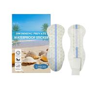 Lot de 2 coussinets de protection intimes imperméables pour femmes, respirants, portables pour femmes, mamans, propriétaires de piscine, nageurs, lacs, baignades, excursions à la plage, piscine, salon