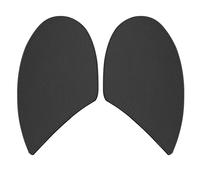 Lot de 2 coussinets de protection universels noirs antidérapants pour avant-pied pour usage quotidien et activités sportives