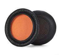 Lot de 2 coussinets de rechange en cuir pour écouteurs Plantronics pour BlackWire 7225 5200 5210 5220 Coussinets de rechange pour Plantronics (C)