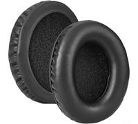 Lot de 2 coussinets de rechange en cuir protéiné compatibles avec les modèles I et Headsets Plus Flight avec design respirant pour de longues sessions de jeu Noir