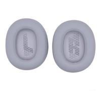 Lot de 2 coussinets de rechange en cuir protéiné de qualité supérieure pour Jbl Live 770nc, noir (gris)