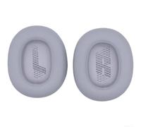 Lot de 2 coussinets de rechange en cuir protéiné pour casque Jbl Live 770nc - Doux et confortable - Gris