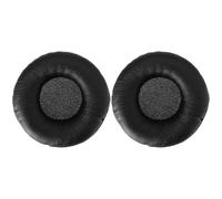 Lot de 2 coussinets de rechange en cuir synthétique compatibles avec Jabra Pro 9400 9450 9460 9470 9465 935 930 920 pour écoute quotidienne (noir)