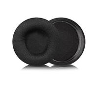 Lot de 2 coussinets de rechange en maille pour casque Sony WH-CH520 - Matériau en filet de football respirant Noir 9,5 x 7 cm