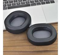 Lot de 2 coussinets de rechange pour casque Corsair HS55 HS55 PRO HS65 en cuir PU souple Noir