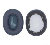 Lot de 2 coussinets de rechange pour casque Jbl Live 770nc en cuir protéiné - Couleur grise - Doux pour une installation facile - Design respirant et confortable - Ensemble d'accessoires de mise à