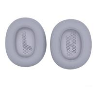 Lot de 2 coussinets de rechange pour casque Jbl Live 770nc en cuir protéiné - Doux et confortable - Respirants - Faciles à installer - Noir