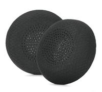 Lot de 2 coussinets de rechange pour casque Logitech Zone Wireless Plus, coussinets en nylon PU avec isolation phonique, housses confortables pour jeu, bureau, voyage, noir et gris (ballon de football