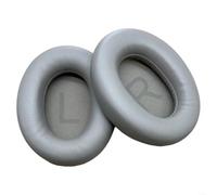 Lot de 2 coussinets de rechange pour casque Turtle Beach 600 700, coussinets en cuir protéiné souple, coussinets confortables en mousse à mémoire de forme (gris)