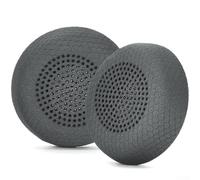 Lot de 2 coussinets de rechange pour écouteurs Logitech Zone Wireless Plus - Style gel rafraîchissant avec épaisseur supplémentaire - Pièces de réparation pour casque usé (football titane)