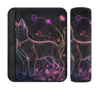 Lot de 2 coussinets de sangle esthétiques American Shorthair Cat pour ceinture de sécurité pour camion pour voiture