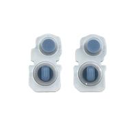 Lot de 2 coussinets en caoutchouc for manette Sony PlayStation 5 DualSense CFI-ZCT1W CFI-ZCP1J L1 L2 et R1 for V1 V2 V3 010 020 030(For PS5 1.0 2.0)