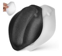 Lot de 2 coussinets en éponge en forme de U pour homme | Housse en tissu respirant, forme de tasse tridimensionnelle, empêche le glissement, accessoire de performance de boîte de