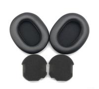 Lot de 2 coussinets en mousse à mémoire de forme pour Sony WH-1000XM5 - Inserts en éponge haute densité pour restaurer l'isolation acoustique et le confort de vos écouteurs (noir)