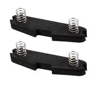 Lot de 2 coussinets en mousse pour guitare électrique Humbucker avec ressort intégré pour installation et entretien de guitare électrique basse