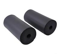 Lot de 2 coussinets en mousse pour pieds de rechange pour extension de jambe pour banc de musculation, selles d'haltère, accessoires de tabourets d'haltère, crochet d'entraînement