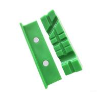 Lot de 2 coussinets magnétiques souples pour étau d'établi de 10,2 à 12,7 cm avec caoutchouc pour éviter les dommages et maintenir fermement les pièces dans les applications de fraisage et de perçage