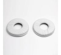 Lot de 2 coussinets souples de rechange pour casque Sony MDR V150, V100, ZX100, V300, ZX110AP (blanc)