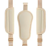 Lot de 2 coussins à sangle en polyester Champagne | Tampon doux pour les épaules, marche quotidienne, champagne