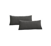 Lot de 2 coussins bifaces STOCKHOLM gris 30x70 BOBOCHIC 30x70 Gris