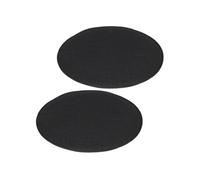 Lot de 2 coussins d'assise JONITA, en feutre noir