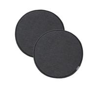Lot de 2 coussins de chaise ronds avec fermeture à boucle, lot de 1/2/4/6 coussins antidérapants pour chaises de cuisine et de salle à manger, coussins de siège pour tabourets de bar, tabourets de