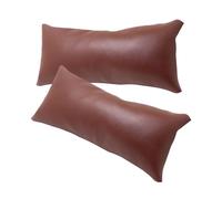 Lot de 2 coussins de montre longs en cuir PU Accessoires de présentation de bijoux Soutien doux Coussin de rangement pour montres Bracelet Bracelet Présentoir, taille unique, Comme décrit