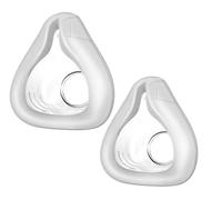 Lot de 2 coussins de rechange pour masque AirFit F20 en silicone souple de haute qualité, design adaptatif, accessoires, masque d'apnée du sommeil, joint confortable et sûr, facile à remplacer (petit)