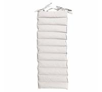 Lot de 2 Coussins d'extérieur rectangulaire écru 45 x 120 cm, Hydrofuge 2 Places, Esté