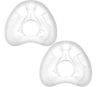 Lot de 2 coussins nasaux de rechange pour ResMed AirFit N20, compatible avec le cadre original Airfit N20, joint fiable et coussin de rechange parfait pour le nez, taille M