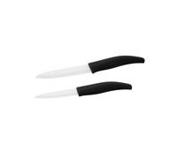 Lot de 2 couteaux avec lames en céramique de 12,5 et 18 cm de long Céramique Nirosta