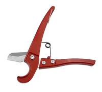 Lot de 2 couteaux coupe for tuyaux en PVC avec verrouillage, ciseaux for plastique, outil manuel for couper les caoutchouc PEX pour Couper Les Tuyaux en PVC(Red)