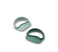 Lot de 2 couteaux d’apprentissage enfant Riven Peppermint Garden green