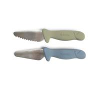 Lot de 2 couteaux d'apprentissage Bleu / Vert