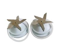 Lot De 2 Couteaux De Mixage Compatibles Avec Les Pièces De Rechange Philips Blender