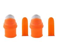 Lot de 2 couteaux de pouce en silicone avec doigts et pouce pour fruits Vege-L