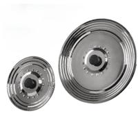 Lot de 2 couvercle casserole universel inox Ø16/18/20-Ø28/30/32 cm - Couvercles pour casseroles et poêles - Couvercle casserole - Couvercle poele - Couvercle inox