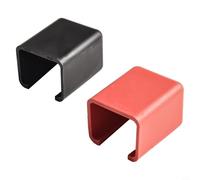Lot de 2 couvercles anti-poussière pour bornes de stockage d'énergie, connecteurs de batterie, protection de terminal à clipser, coque ignifuge PA66, certifié IP67, 2 pièces (300 A)