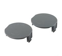 Lot de 2 couvercles de bobine pour débroussailleuses sans fil GrassCut 18, 18-26 et 18-260 - Housses de rechange à clipser en plastique ABS durable pour
