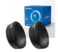 Lot de 2 couvercles de boîtier EOS R, compatibles avec les appareils photo sans miroir EOS RF Mount tels que R, R1, R3, R5, R6, R7, R8, R10, R50, R100, RP et objectifs RF 28-70 mm F2 L USM (EOS R)