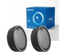 Lot de 2 couvercles de boîtier MA,compatibles avec:Appareils Photo Alpha A-Mount/Minolta AF:Maxxum 800si/600si,α-100,α-33/α-55,α-77,α-99.Objectifs:AF 35-70mm f/4,135mm f/1.8 ZA(MA Body Cap)