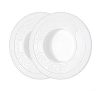 Lot de 2 couvercles de bol mélangeur de 7 litres en ABS anti-éclaboussures pour batteurs sur socle de comptoir, protection contre la poussière et les déversements avec poches de rangement pour