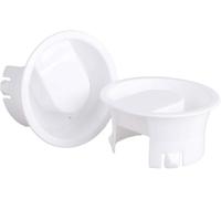 Lot de 2 couvercles de carafe à eau en plastique de qualité alimentaire résistants à la poussière et aux éclaboussures pour carafe à eau, carafe en verre, carafe de bistrot