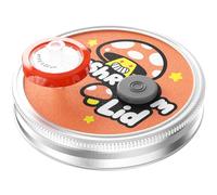 Lot de 2 couvercles de culture liquide pour pot de champignon avec filtre à membrane PTFE et ports d'injection auto-cicatrisants ZHANXUBIO