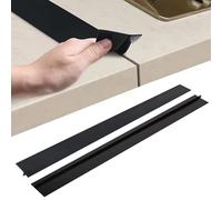 Lot de 2 couvercles de fente pour four, combleur de fendage, long bouche-fendage, scelle les liquides renversés entre le comptoir, la cuisinière, le four, la machine à laver et les appareils de