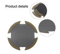Lot de 2 couvercles de filtre à poussière pour ventilateur de dissipateur thermique PS5 Pro avec aérations de refroidissement et construction en PVC pour éviter la poussière et favoriser une bonne