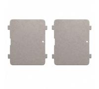 Lot de 2 couvercles de guide d'ondes pour micro-ondes compatibles avec four à micro-ondes LG | Plaque d'isolation de rechange pour MCK69074904 et MCK69074903
