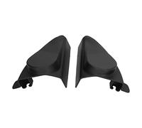 Lot de 2 couvercles de Haut-Parleur Tweeter ABS Noir, Protection de calandre de Haut-Parleur de Tableau de Bord, Compatible avec Cruze 2009 - 2011